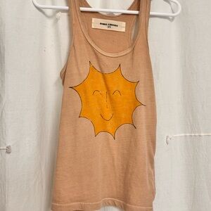Bobo Choses Tan Sleeveless Top